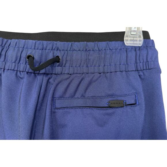 Koral Reverie Shantung Blue Joggers Sweatpants Parachute Pants Size S - Picture 10 of 12
